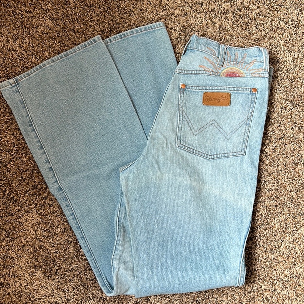 Wrangler flare jeans